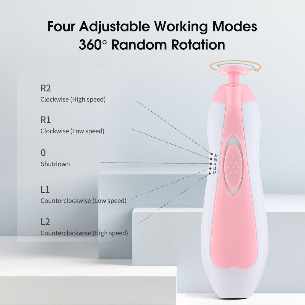 Baby Nail Trimmer  Safe and Effective Electric